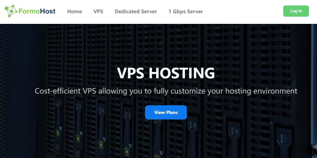 FormoHost 官网图片